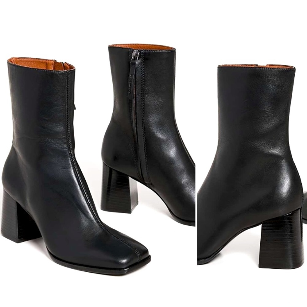 Reformation Nari Ankle boots in black BNWT